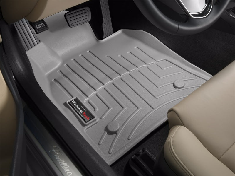 WeatherTech 2015+ Cadillac ATS Coupe Front FloorLiner - Grey