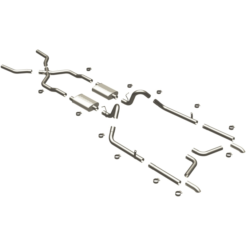 MagnaFlow Sys Cat-Back 55-57 Chevy Bel-Air
