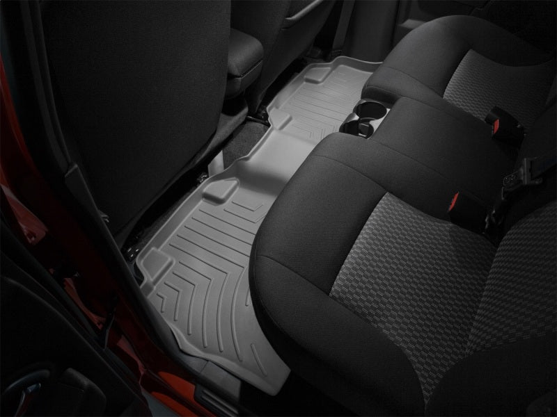 WeatherTech 04+ GMC Canyon Crew Cab Rear FloorLiner - Grey