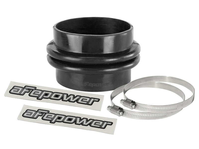 aFe Magnum FORCE Replacement Coupling Kit for (3-1/4 IN ID x 2-1/2 IN L) Straight Bellow-Coupler Blk