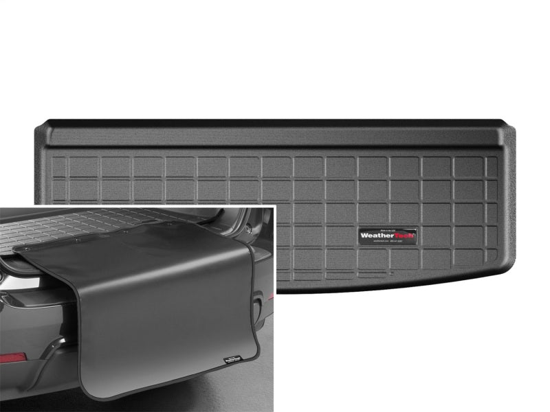 WeatherTech 2018+ Volkswagen Tiguan Cargo Liner w/ Bumper Protector - Black (7 Passenger Seating)