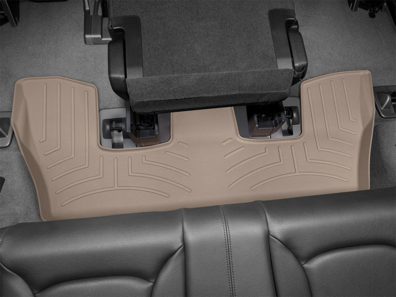 WeatherTech 2017+ Audi Q7 Rear FloorLiner - Tan