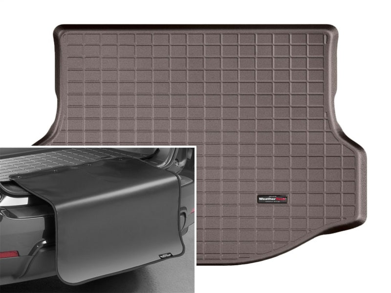 WeatherTech 2013+ Toyota Rav4 Cargo With Bumper Protector - Cocoa
