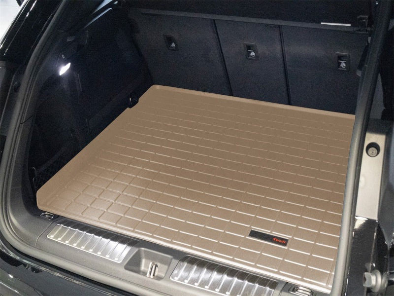 WeatherTech 24-26 Porsche Macan Electric Trunk Cargo Liners - Tan