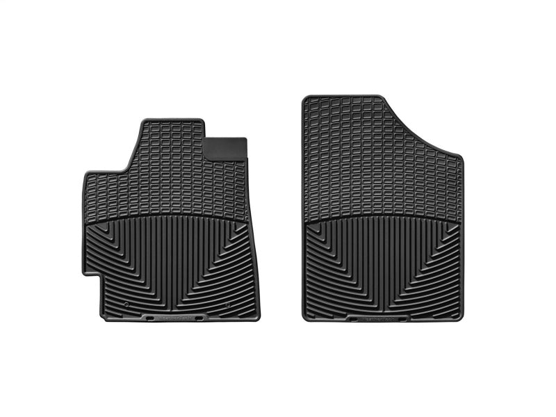 WeatherTech 08-13 Toyota Highlander Front Rubber Mats - Black