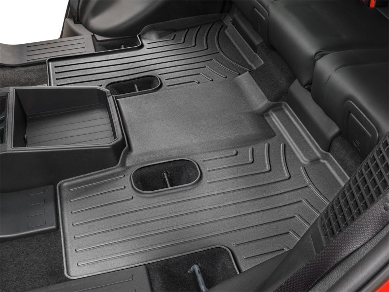 WeatherTech 23-24 Toyota Sequoia Rear FloorLiner HP - Black