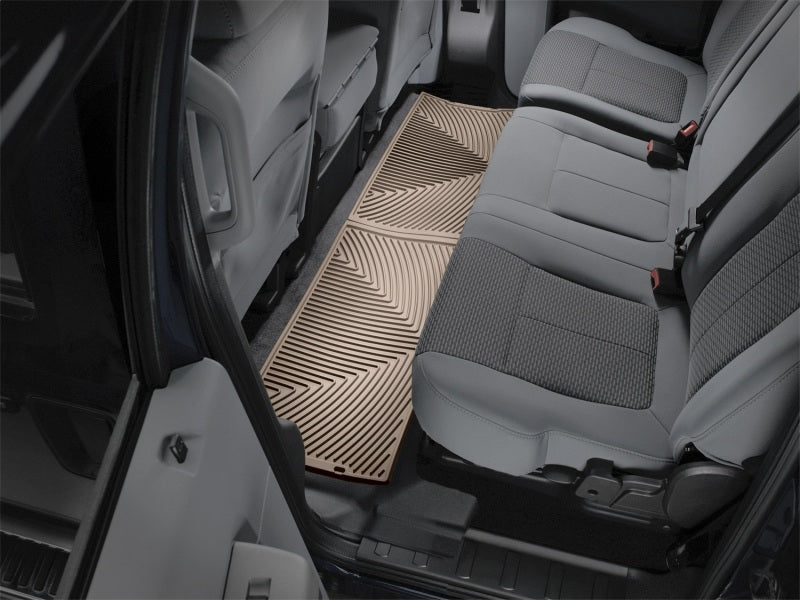 WeatherTech 08-10 Ford F250/F350/F450/F550 Rear Rubber Mats - Tan