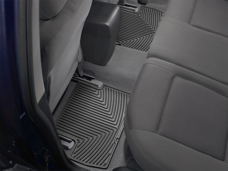 WeatherTech 07-12 Nissan Sentra Rear Rubber Mats - Black