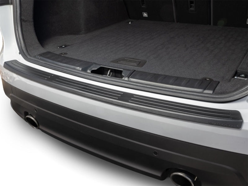 WeatherTech 17-26 Jaguar F-Pace Behind 2nd Row BumperTopper - Black