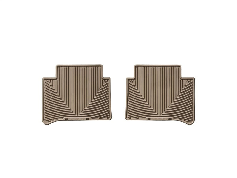 WeatherTech 03-09 Mercedes-Benz E-Class (W211) Rear Rubber Mats - Tan