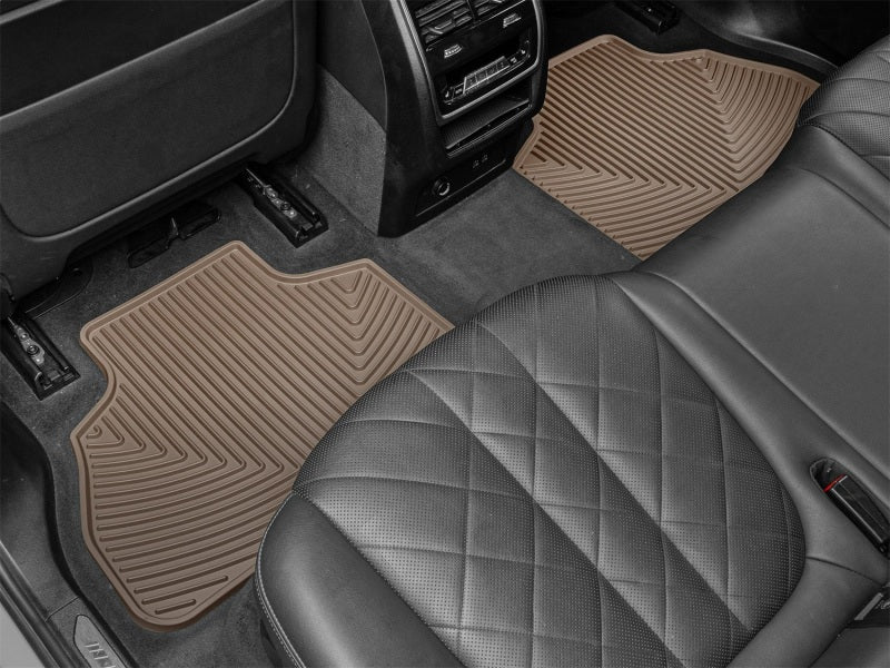 WeatherTech 23-24 BMW X7 M60i / 21-24 BMW Alpina XB7 Rear All-Weather Floor Mats - Tan