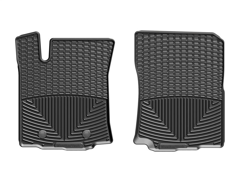 WeatherTech 2016+ Toyota Tacoma Access/Double Cab (A/T Only) Front Rubber Mats - Black