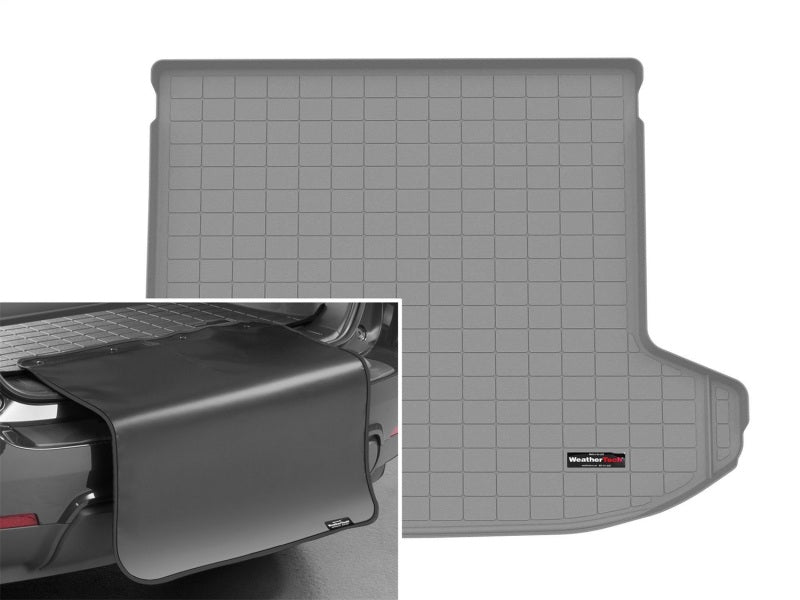 WeatherTech 2023+ Kia Sportage Cargo Liner w/ Bumper Protector - Grey (Behind 2nd Row)