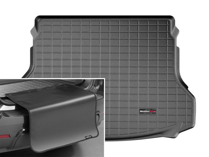 WeatherTech 14+ Nissan Rogue Cargo Liner w/ Bumper Protector - Black