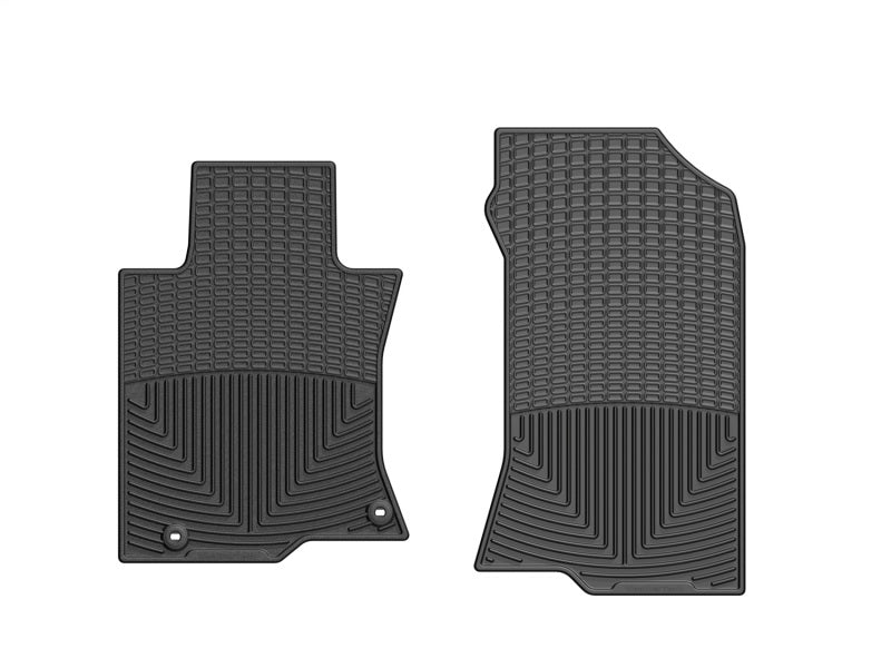 WeatherTech 10+ Honda Crosstour Front Rubber Mats - Black