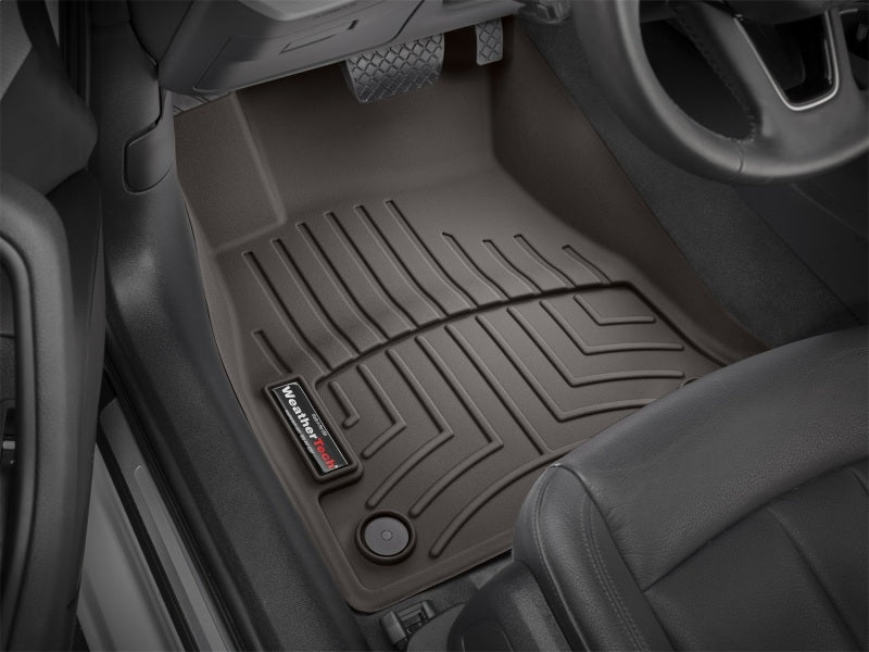 WeatherTech 2017+ Audi A4 Front FloorLiner - Cocoa