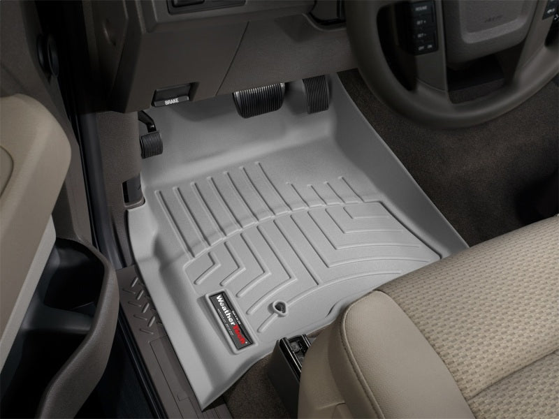 WeatherTech 08-10 Ford F-150 Front FloorLiner - Grey