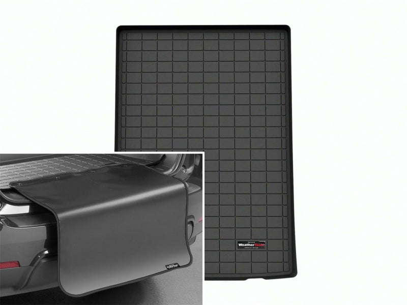 WeatherTech 2023 BMW 740i / 760i G70 Cargo Liner w/Bumper Protector - Black