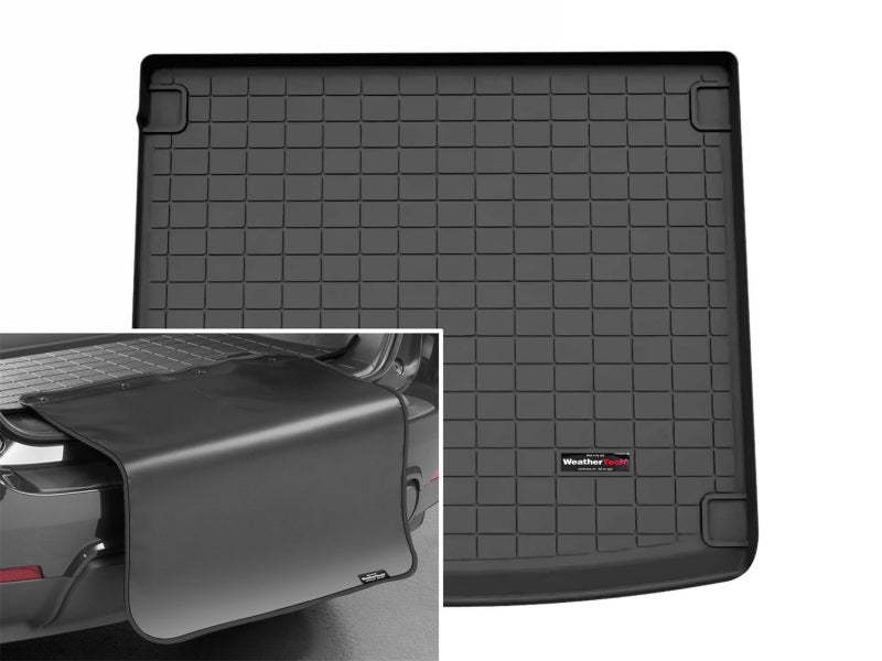 WeatherTech 2024 Porsche Cayenne E-Hybrid (Incl. Coupe) Cargo Liner w/Bumper Protector - Black