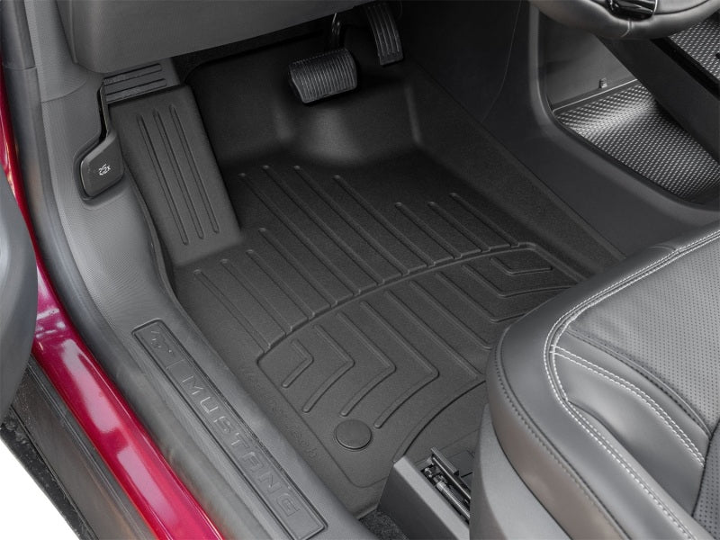 WeatherTech 21-24 Ford Mustang Mach-E Front FloorLiner HP - Black