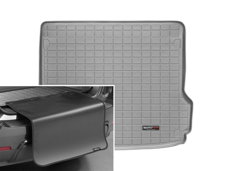 WeatherTech 09-14 Audi Q5 Cargo Liner w/ Bumper Protector - Grey