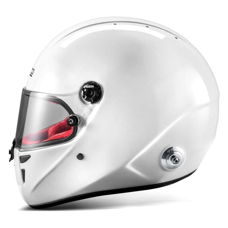 Sparco Stealth RF Helmet - Medium - White/Red