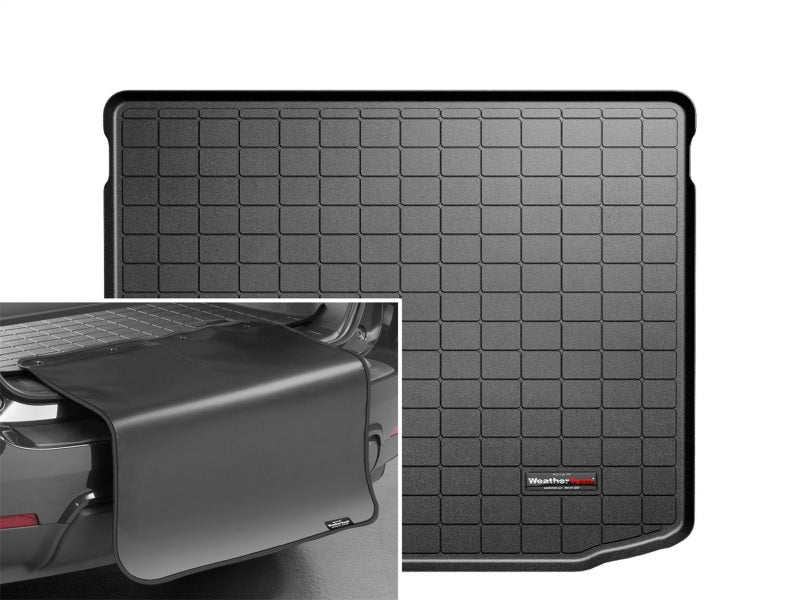 WeatherTech 11-15 Mitsubishi Outlander Sport Cargo With Bumper Protector - Black