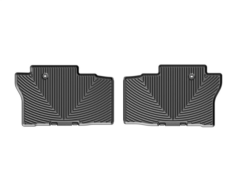 WeatherTech 2016+ Honda Pilot Rear Rubber Mats - Black