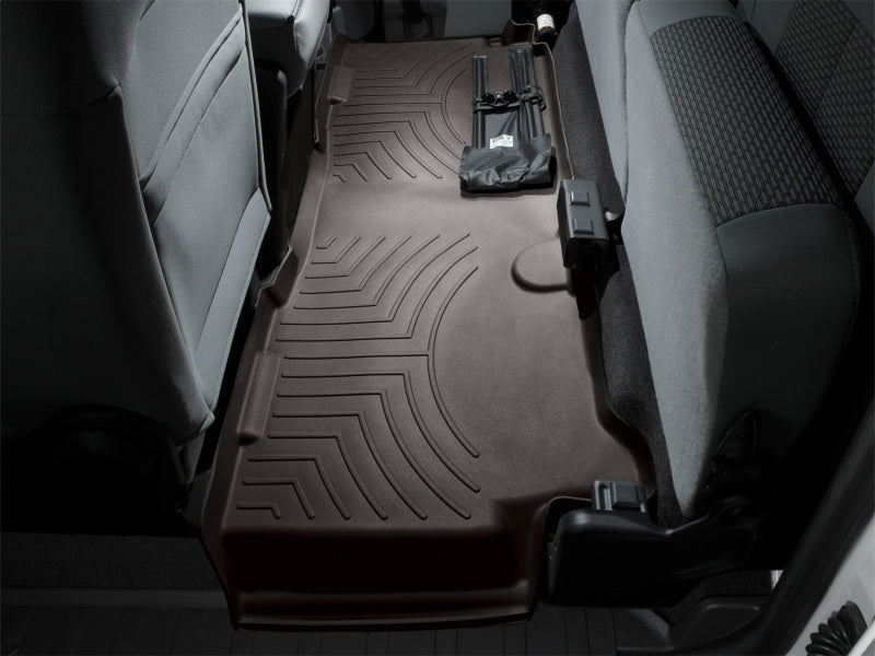 WeatherTech 11-16 Ford F-250/F-350/F-450/F-550 Rear FloorLiner - Cocoa