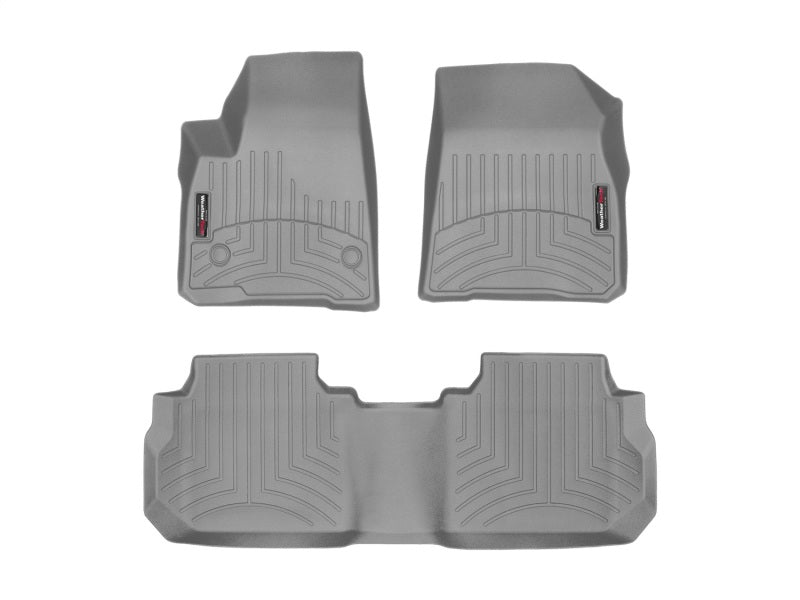 WeatherTech 17+ Cadillac XT5 Front and Rear FloorLiner - Grey
