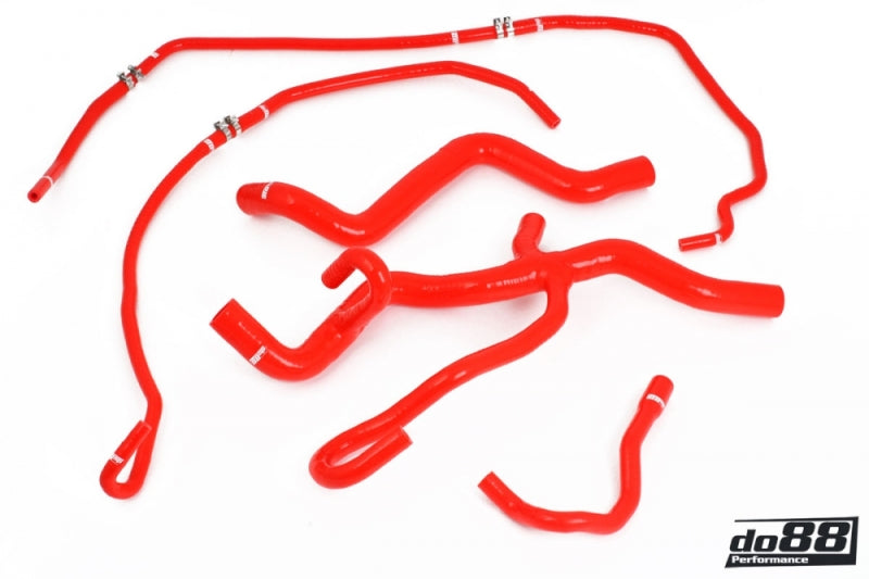 do88 Volvo C30/C70/S40/V50 Turbo Automatic 04-13 Coolant Hoses Red