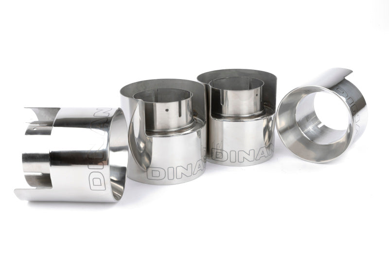 Dinan 21-27 BMW M3/M4 (G80/G82/G83) Valved Axleback Exhaust System - Polished Tips