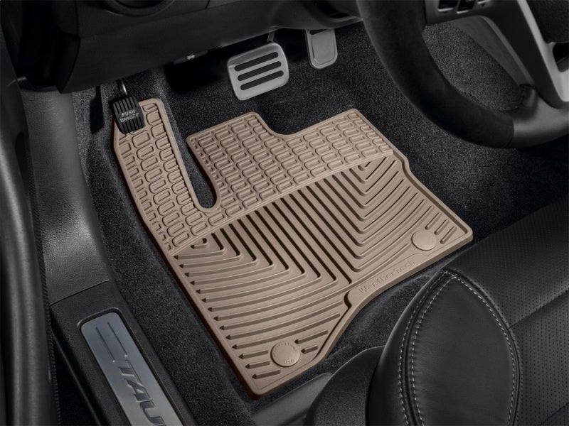 WeatherTech 10+ Ford Taurus Front Rubber Mats - Tan