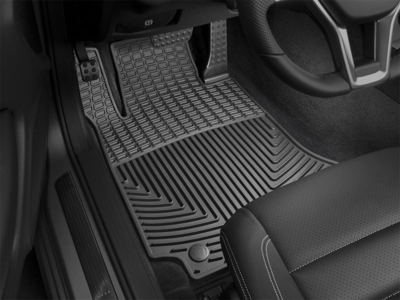 WeatherTech 08+ Mercedes-Benz E-Class Front Rubber Mats - Black