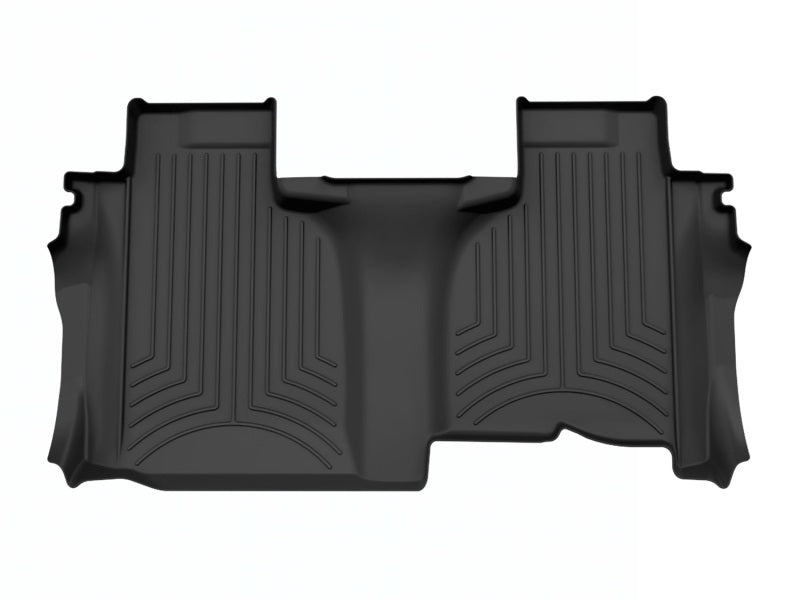 WeatherTech 19-25 Chevy Silverado Double Cab Bench Front FloorLiner HP - Black