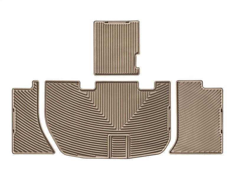 WeatherTech 05-10 Honda Odyssey Rear Rubber Mats - Tan