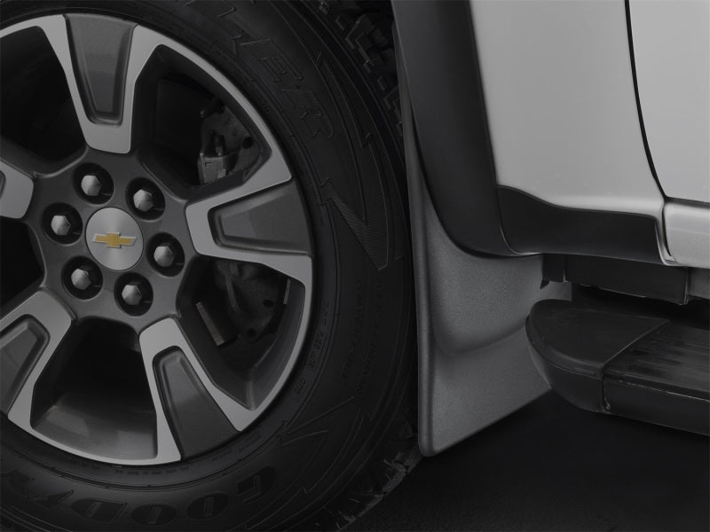 WeatherTech 2015 Chevrolet Colorado w/ Fender Flares No Drill Front Mudflaps