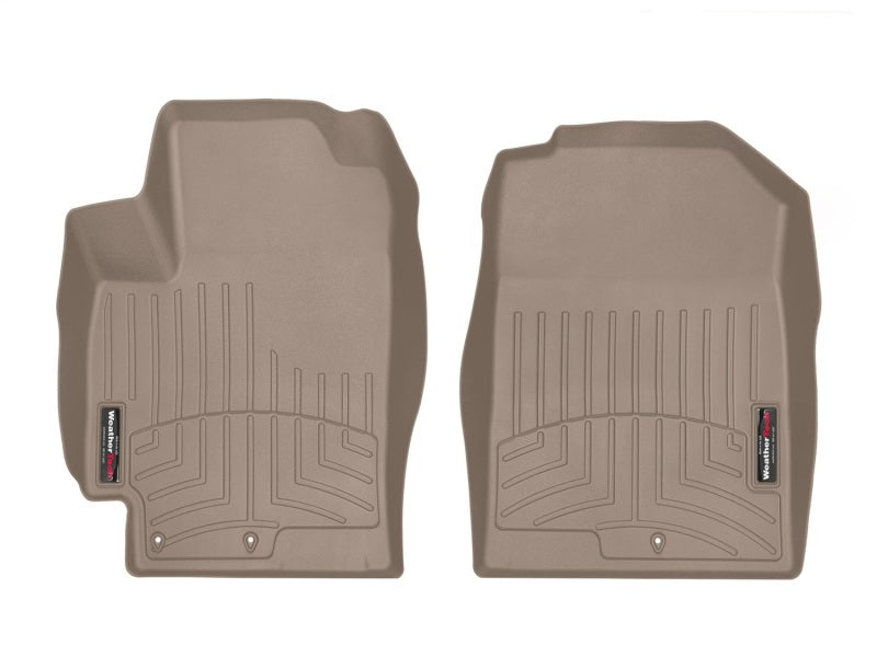 WeatherTech 2018+ Hyundai Accent Front FloorLiner - Tan