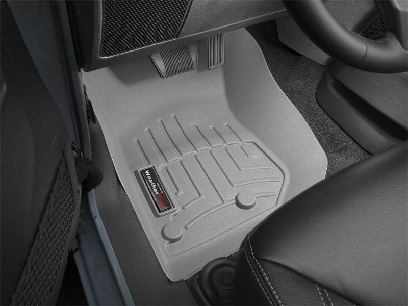 WeatherTech 14+ Jeep Wrangler Front FloorLiner - Grey