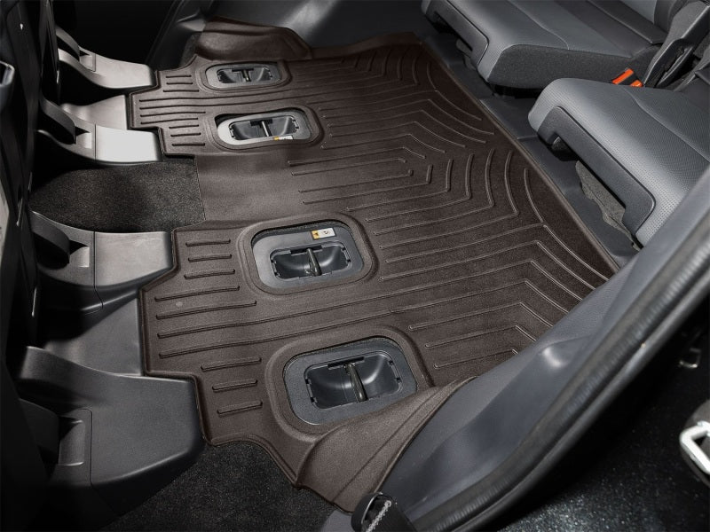WeatherTech 2024 Lexus GX550 3rd Row HP Floorliner - Cocoa