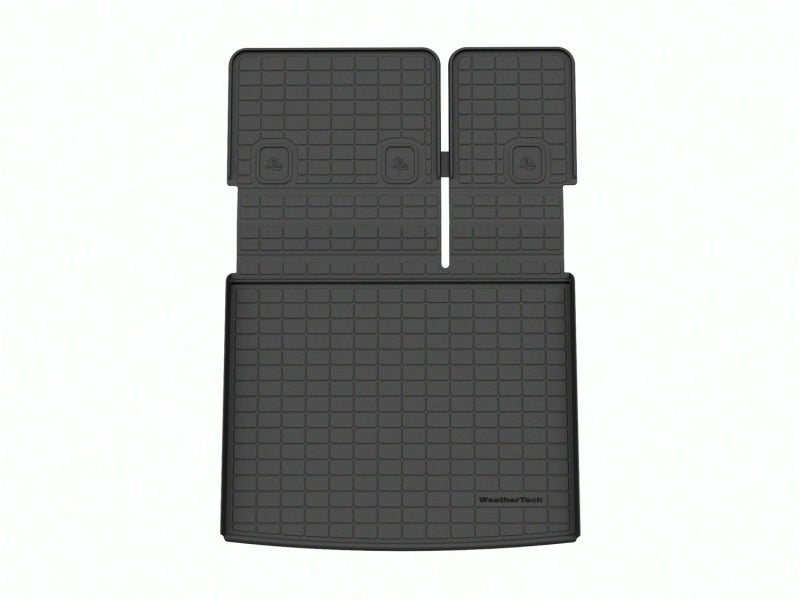 WeatherTech 19-22 Jeep Cherokee KL (w/Cargo Floor in Highest Pos) SeatBack Cargo Liner HP - Black