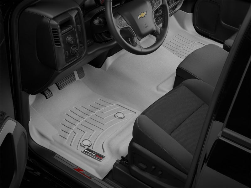 WeatherTech 14+ Chevrolet Silverado Front Floorliner OTH - Grey