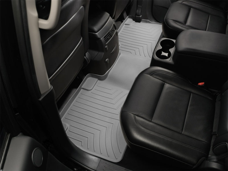 WeatherTech 04+ Nissan Armada Rear FloorLiner - Grey