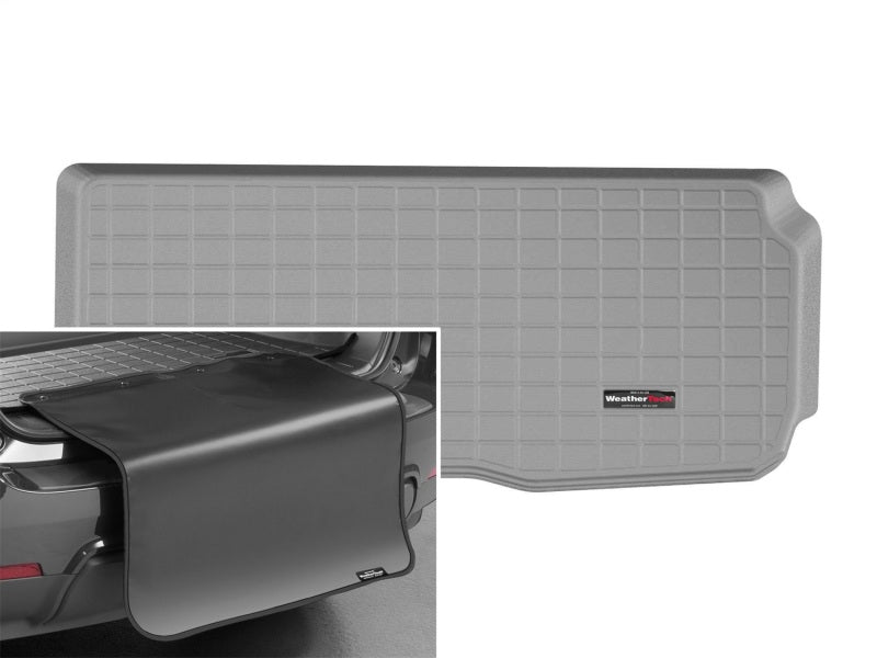 WeatherTech 2020+ Mercedes-Benz GLS-Class Cargo With Bumper Protector - Grey