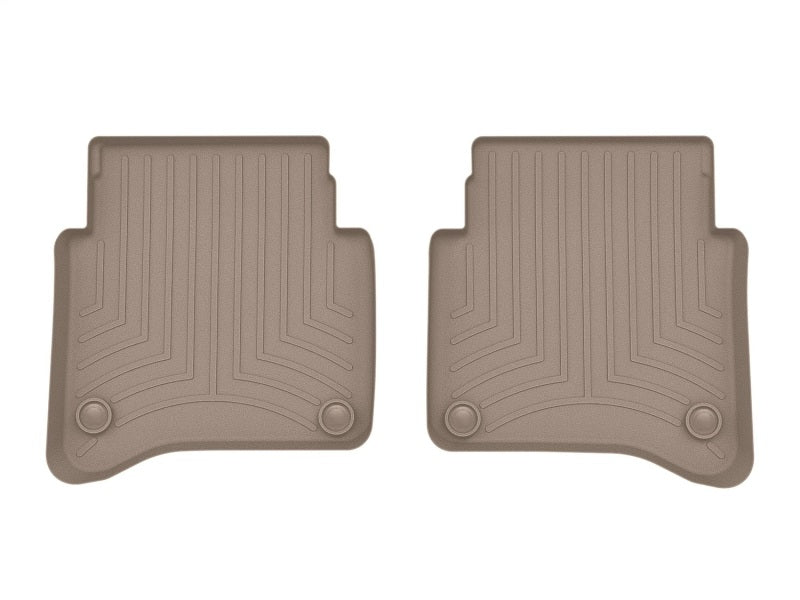 WeatherTech 2021+ Mercedes-Benz S-Class Rear FloorLiner - Tan (Long Wheel Base Sedan)