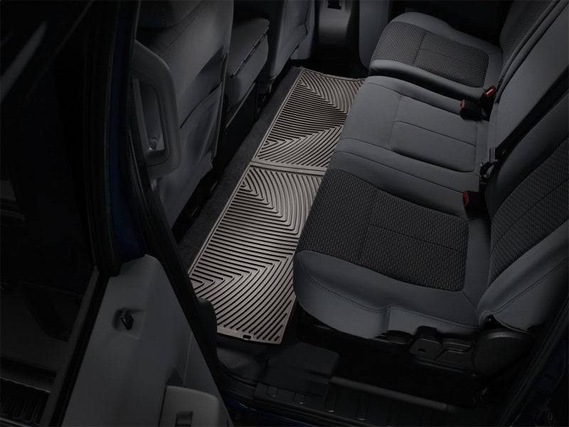 WeatherTech 2008-2010 Ford F-250/F-350/F-450/F-550 Rear Rubber Mats - Cocoa