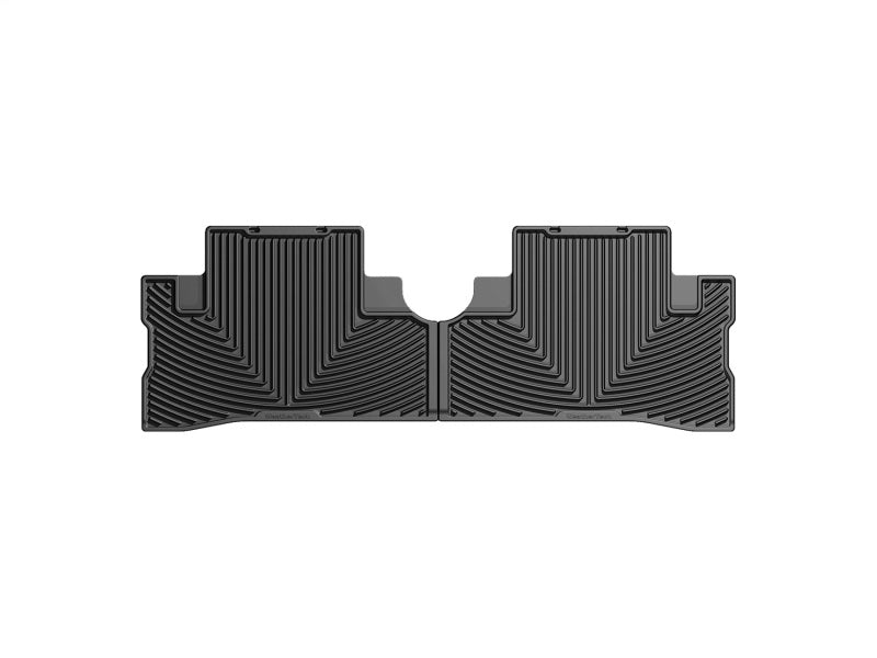 WeatherTech 08+ Nissan Cube Rear Rubber Mats - Black