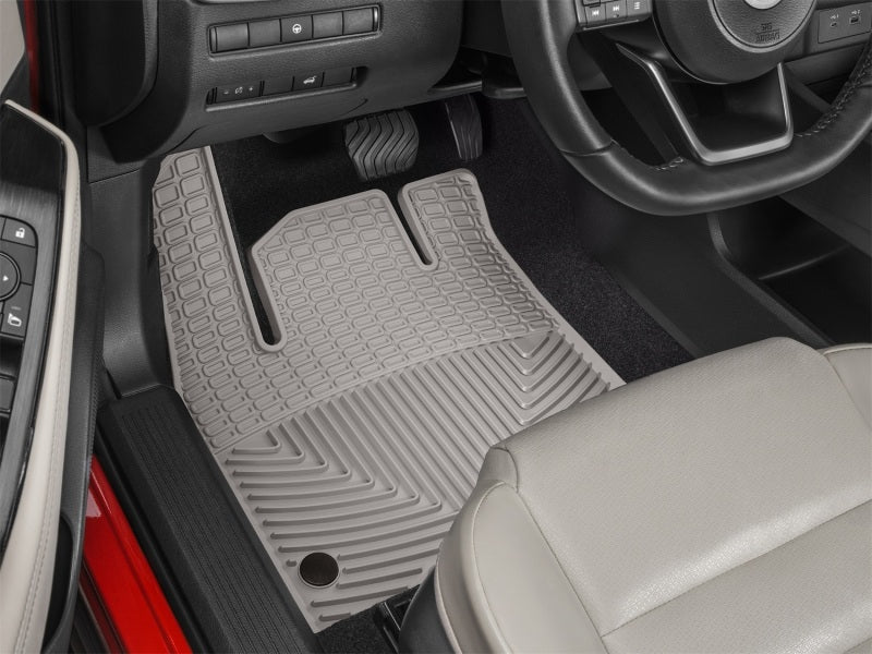 WeatherTech 21+ Nissan Rogue Front Rubber Mats (Grey)
