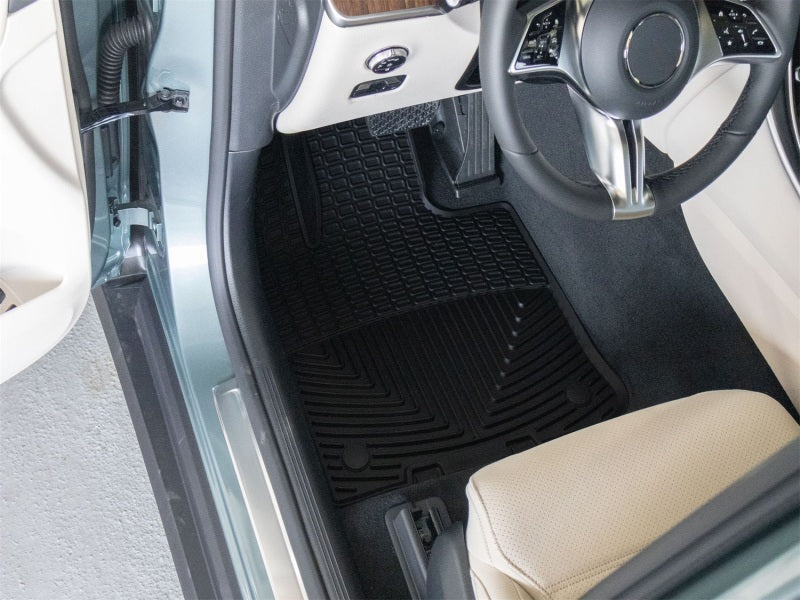 WeatherTech 24-26 Mercedes-Benz AMG GLC 43 Coupe 1st Row Front All-Weather Floor Mats 2pc - Black