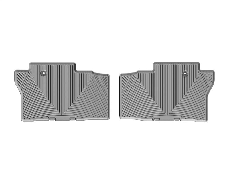 WeatherTech 2016+ Honda Pilot Rear Rubber Mats - Grey